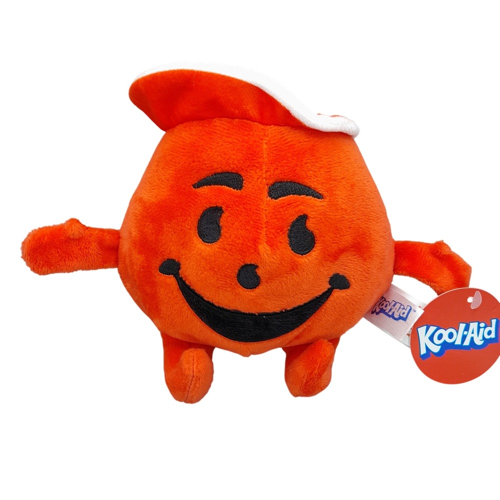 Kool-Aid Man Plush Red Pitcher Mascot Stuffed Animal Fiesta 6 Inch NWT